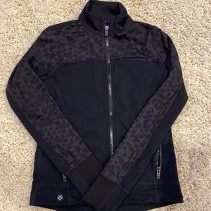 Black athleta girl jacket medium 8/10
